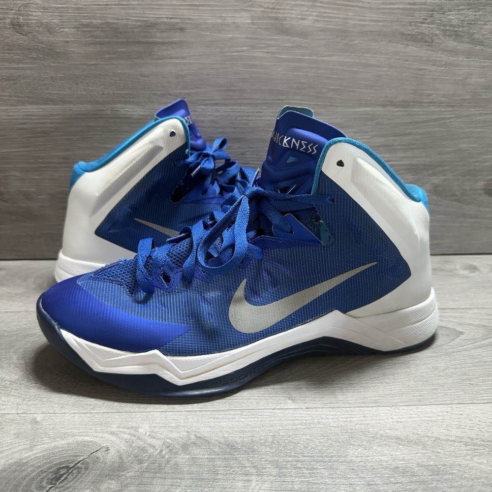 Nike Zoom Hyperquickness Women Shoe Size 10.5 Basketball Sneakers 599515-401